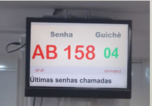 Painel de Senha em Monitor LCD 2