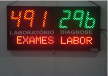 Painel Eletrônico de Senha Dupla