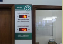 Painel Eletrônico de Cipa Mecalor