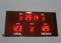 Placa Poliesportivo de Quadra 3m