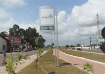 Relógio Eletrônico de Rua M